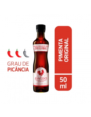 Pimenta Com Azeite De Oliva Gallo Tipo Único 50Ml