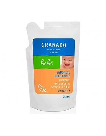 Refil Sabonete Líquido Bebê Camomila Granado 250Ml