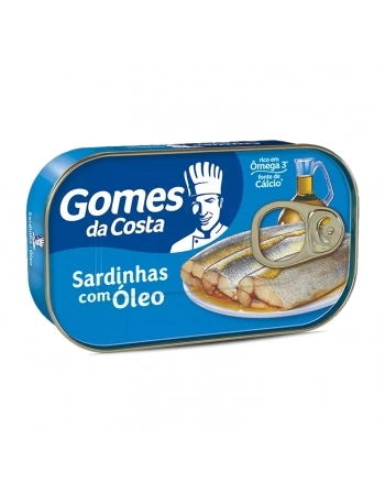 Sardinha Gomes Da Costa Com Óleo 125G