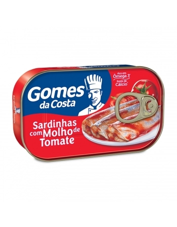 Sardinha Gomes Da Costa Com Molho De Tomate 125G