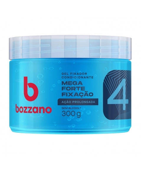 Gel Condicionador Fixador Bozzano Ação Prolongada 300G