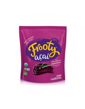 Açai Footy Polpa Orgânica Com 4X100G