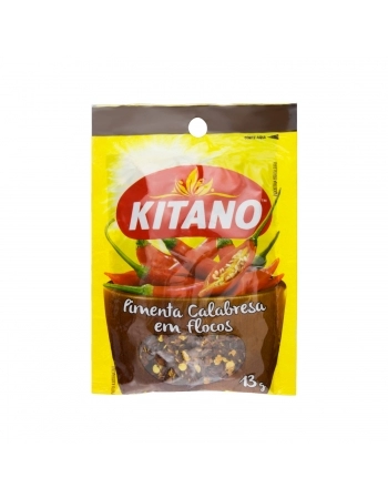 Tempero Pimenta Calabresa Em Flocos Kitano 13G