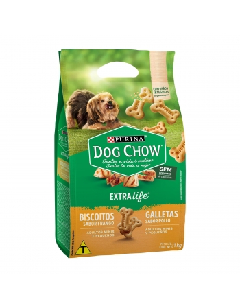 Biscoito Dog Chow Carinhos Integral Mini - 1 Kg