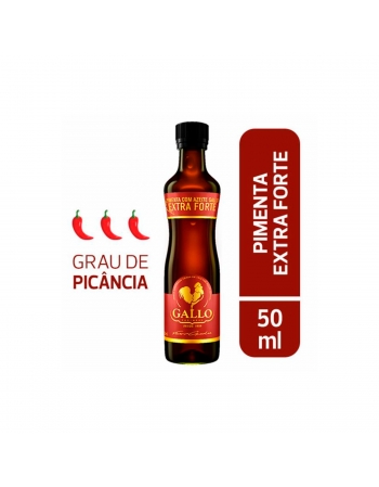 Pimenta Com Azeite De Oliva Gallo Tipo Único Extra Forte 50Ml