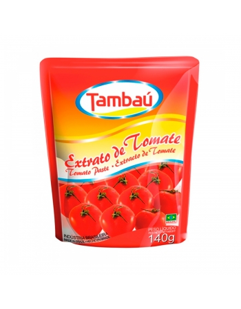 Extrato De Tomate Tambaú Sachê 140G