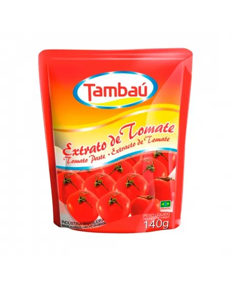 Extrato De Tomate Tambaú Sachê 140G