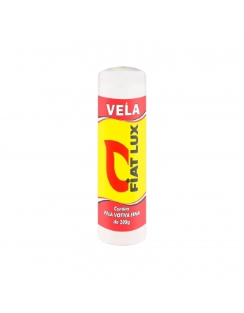 Vela Fiat Lux Votiva Fina 200G