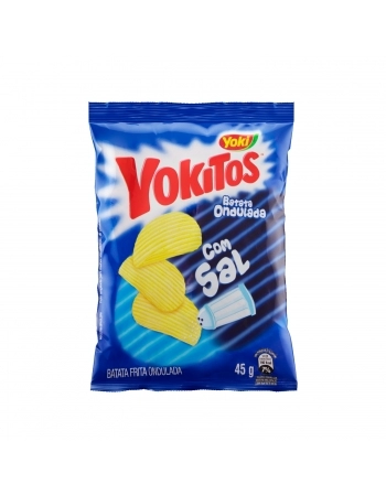 Batata Yokitos Onda Sabor Natural 45G