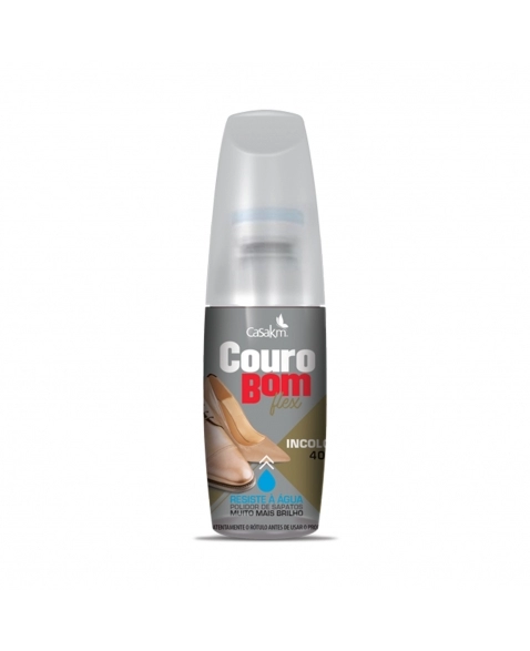 Polidor Líquido Couro Bom Flex Incolor 40Ml