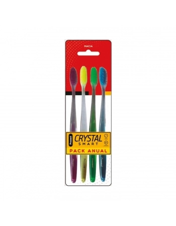 Escova Dental Crystal Smart Prozent - Com 4 Unidades