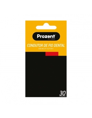 Condutor De Fio Dental Prozent - Com 30 Unidades