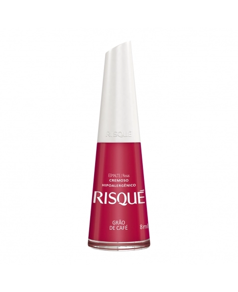 Esmalte Risqué Rosas Cremoso Grão De Café 8Ml - Caixa Com 6 Unidades Nu