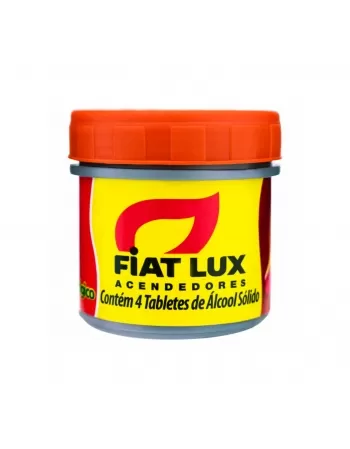 Acendedor Fiat Lux Álcool Sólido