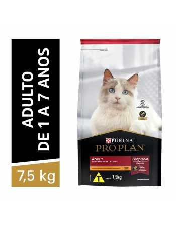 Ração Seca Proplan Cat Frango & Arroz Para Gatos Adultos- 7,5 Kg