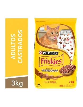 Ração Seca Para Gatos Friskies Megamix 3Kg