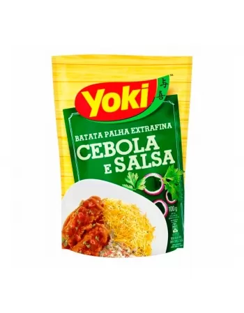 Batata Palha Extra Fina Cebola E Salsa Yoki 100G