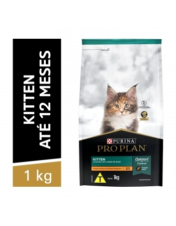 Ração Seca Proplan Kitten Para Gatos - Sabor Frango E Arroz 1Kg