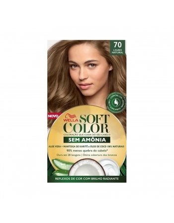 Tinta De Cabelo Soft Color Louro Natural 70