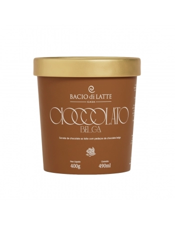 Pote Gelato Cioccolato Belga Bacio Di Latte 490ml