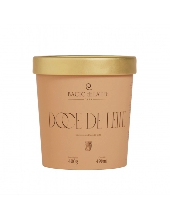 Pote Gelato Doce de Leite Bacio di Latte 490ml