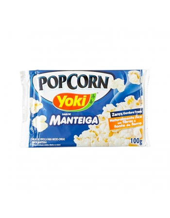 Popcorn Micro-Ondas Manteiga Yoki 100G