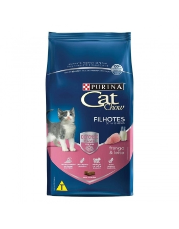 CAT CHOW PS FILHOTES FRANGO/LEITE 7,5KG