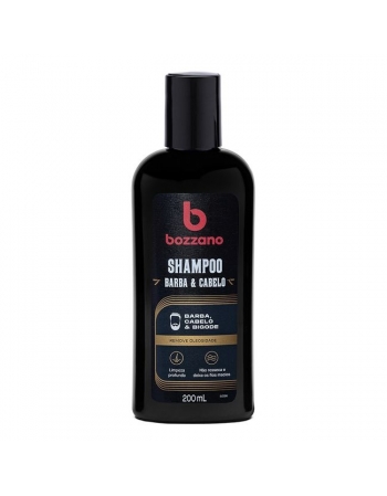 Shampoo Barba e Cabelo Bozzano 200ml