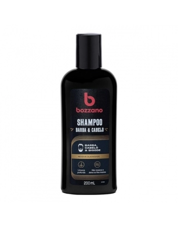 Shampoo Barba e Cabelo Bozzano 200ml