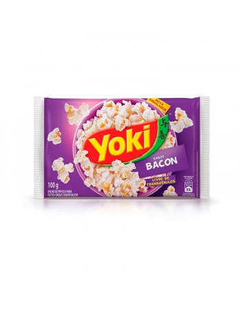Popcorn Micro-Ondas Bacon Yoki 100G