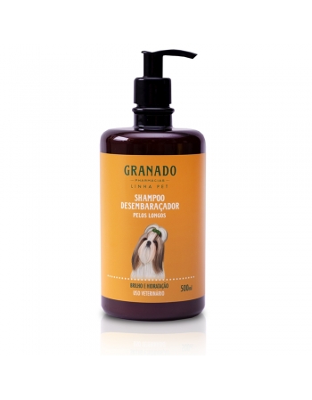 Shampoo Pet Desembaraçador Pelos Longos 500ml