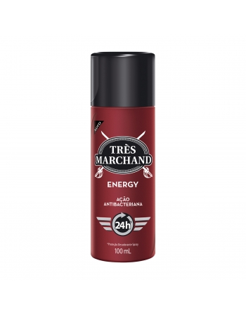 Desodorante Spray Très Marchand Energy 100Ml