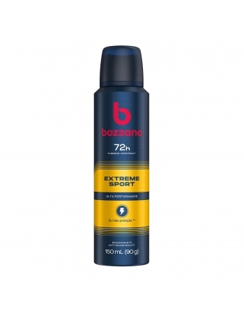 Desodorante Aerossol Antitranspirante Masculino Bozzano Extreme 150Ml