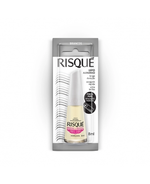 Esmalte Risqué Rendas Do Brasil Vidrilhos 8Ml - Caixa Com 6 Unidades Blister