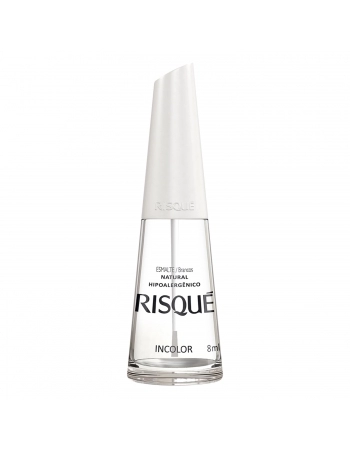 Esmalte Risqué Incolor Com 8Ml - Caixa Com 6 Unidades Nu