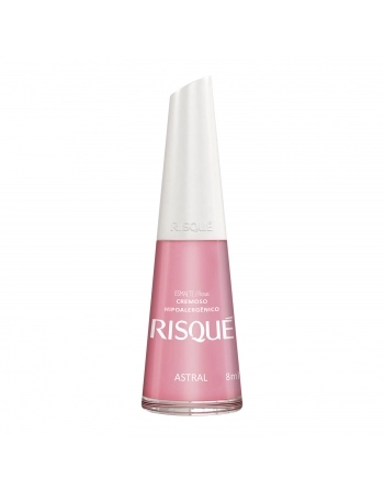 Esmalte Risqué Rosas Cremoso Astral 8Ml - Caixa Com 6 Unidades Nu