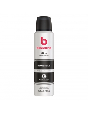 Desodorante Aerossol Antitranspirante Masculino Bozzano Invisible 150Ml