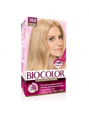 Tintura/Coloração Biocolor Kit Super Louro Exuberante - 10.0
