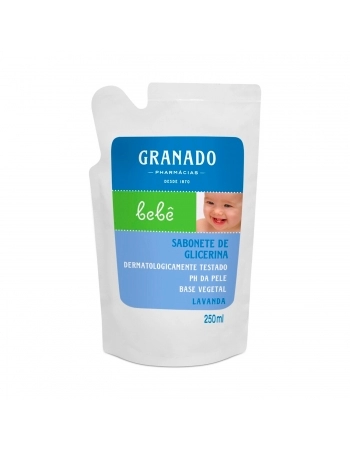 Refil Sabonete Líquido Bebê Lavanda Granado 250Ml