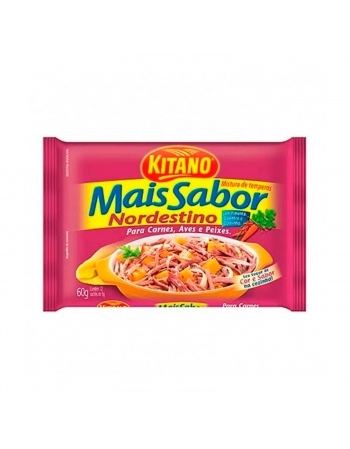 Tempero Mais Sabor Nordestino Kitano 60G