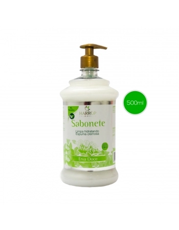 Sabonete Líquido Cremoso Erva Doce Harrop 500Ml