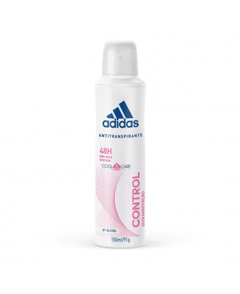 Desodorante Aerossol Antitranspirante Adidas Feminino Control 150Ml