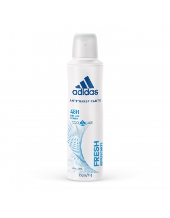 Desodorante Aerossol Antitranspirante Adidas Feminino Fresh 150Ml