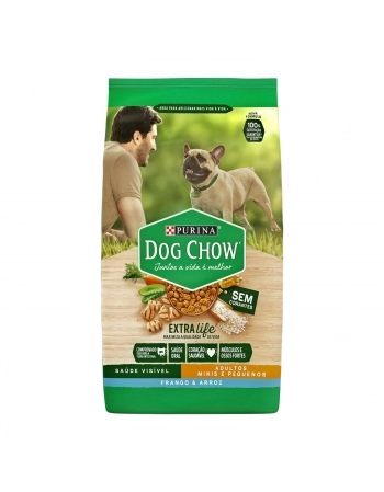 Ração Seca Dog Chow Para Cães Adultos De Raças Pequenas - Sabor Frango E Arroz 15Kg