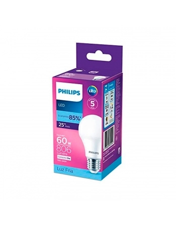 Lâmpada Philips Led Bulbo 9W (60W) 806 Lúmens