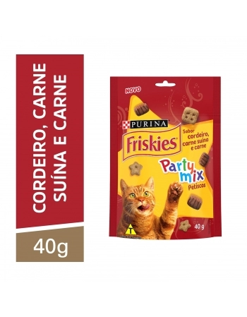 Petisco Friskies Party Mix De Carnes 40G