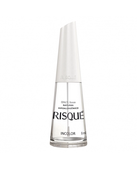 Esmalte Risqué Incolor Com 8Ml - Caixa Com 6 Unidades Nu