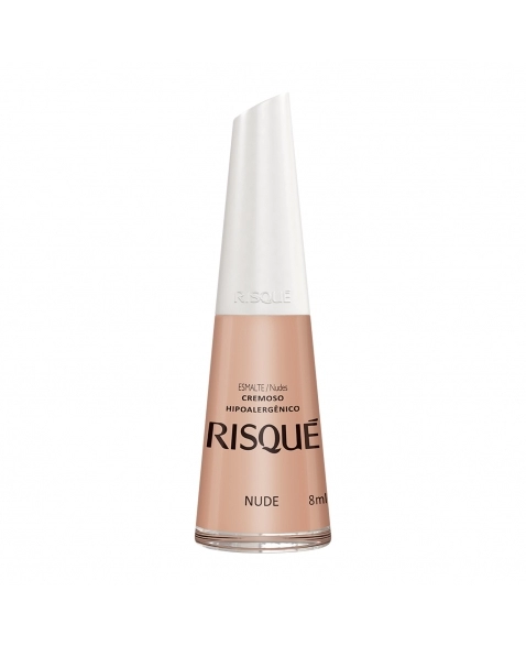 Esmalte Risqué Nude Cremoso Nude 8Ml - Caixa Com 6 Unidades Nu