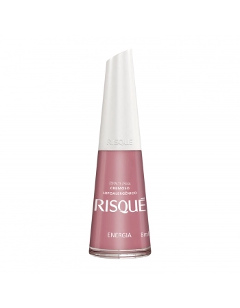 Esmalte Risqué Rosas Cremosos Energia 8Ml - Caixa Com 6 Unidades Nu