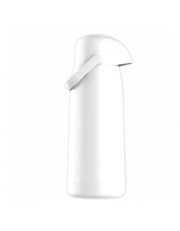 Garrafa Térmica Pressão Magic Pump Branca 1L